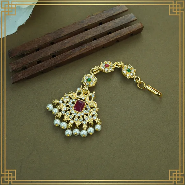 Antique_Gold_Plated_Temple_Jewellery_Peacock_Combo_Set_|_South_Indian_Jewellery