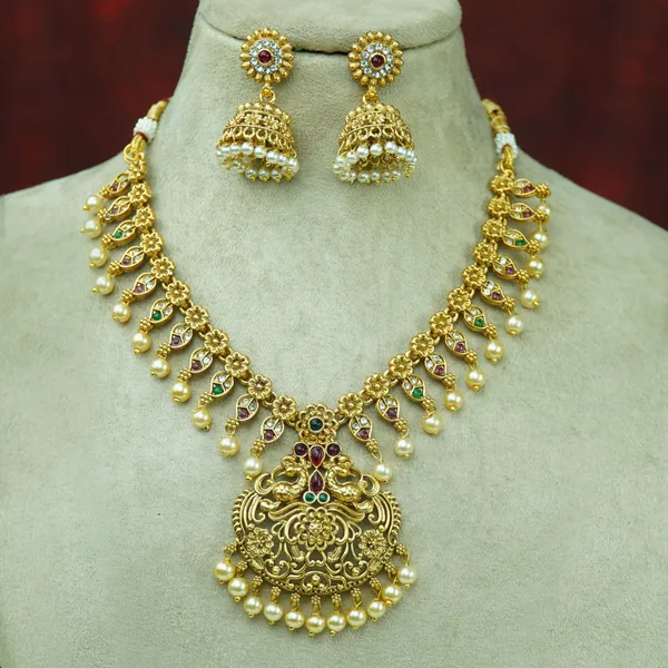 Temple_Jewellery_Peacock_Design_Combo_Set_|_South_Indian_Jewellery