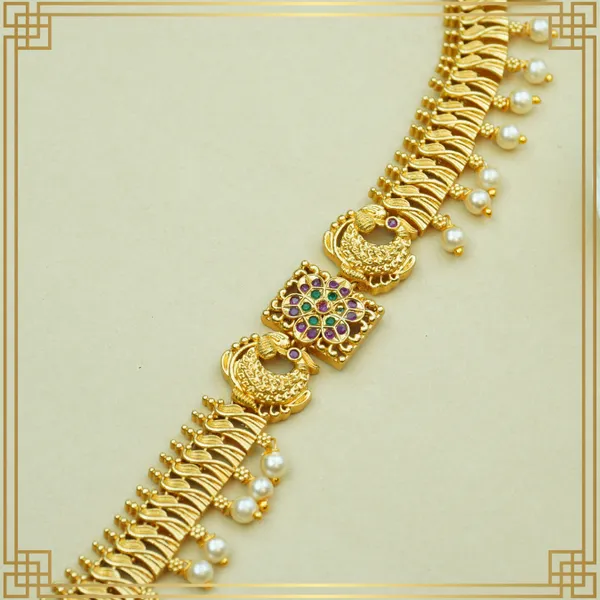 The_Sage_Soul_Long_Necklace_And_Earrings_Set_|_South_Indian_Jewellery