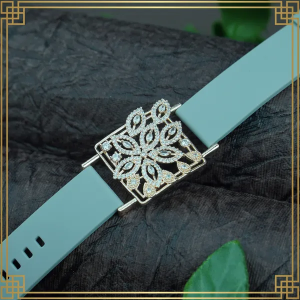 Blue_Wrist_Watch_Style_Rose_Gold_Plated_Bracelet_-_Perfect_Gift_For_Her