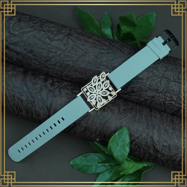 Blue_Wrist_Watch_Style_Rose_Gold_Plated_Bracelet_-_Perfect_Gift_For_Her