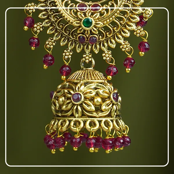 Janisha__Lakshmi_&_Floral_Jhumki_with_White_Pearls_|_Divine_Festive_Collection_by_Pinak_Jewel