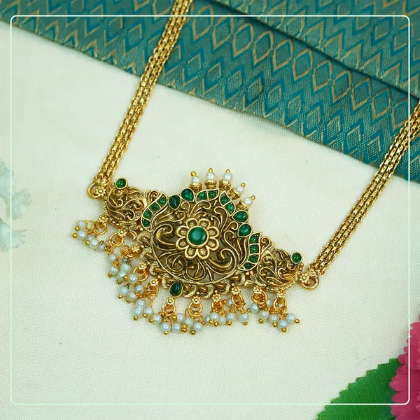 Multicolor_Alloy_Premium_Earring_&_Necklace_Set_|_South_Indian_Jewellery