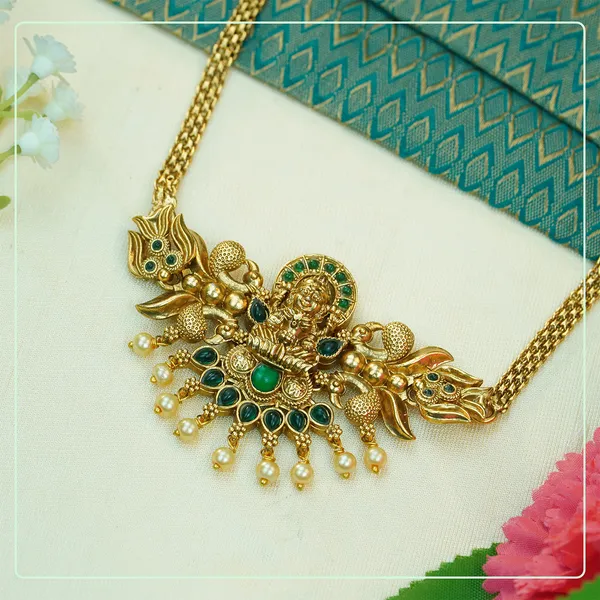 Multicolor_Alloy_Premium_Earring_&_Necklace_Set_|_South_Indian_Jewellery