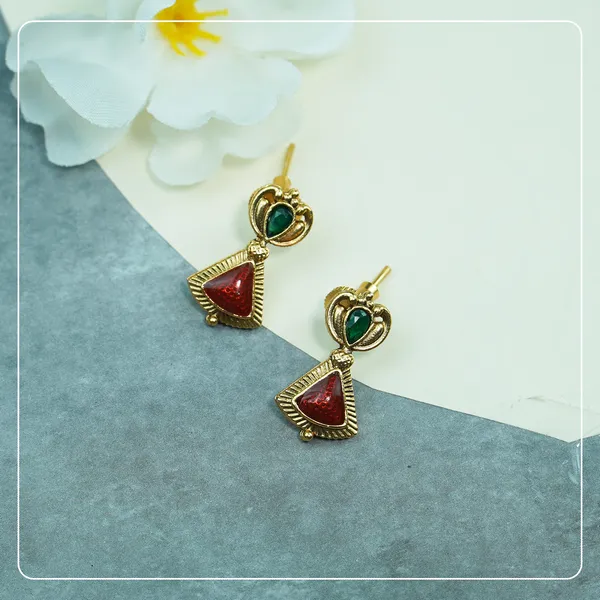 Lightweight_Palakka_Temple_Jewelry_with_Earrings