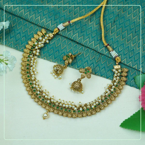 Multicolor_Alloy_Premium_Earring_&_Necklace_Set_|_South_Indian_Jewellery