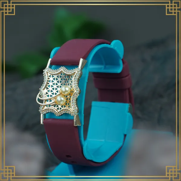 Red_Wrist_Watch_Style_Rose_Gold_Plated_Bracelet_-_Perfect_Gift_For_Her