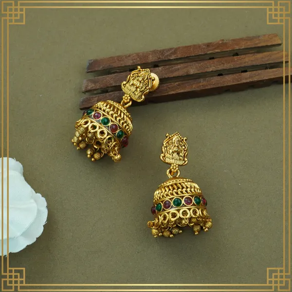 Maroon_Alloy_Premium_Earring_&_Necklace_Combo_Set_|_South_Indian_Jewellery