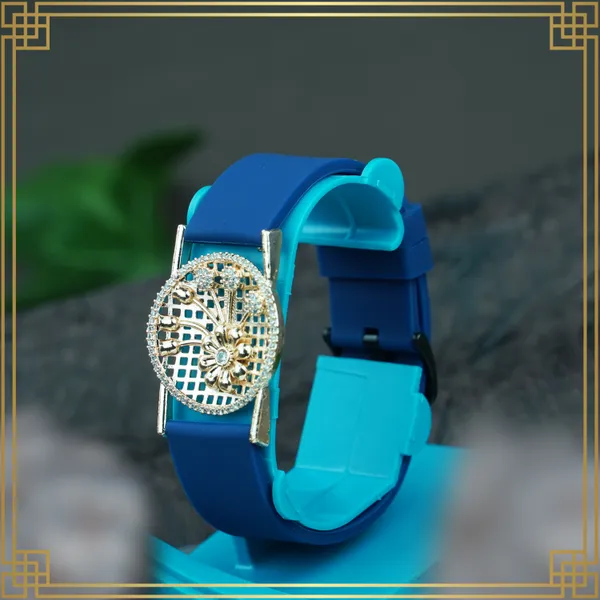 Navy_Blue_Wrist_Watch_Style_Rose_Gold_Plated_Bracelet_-_Perfect_Gift_For_Her