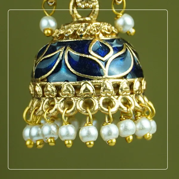 Jivika_Jhumka_|_Palakka_Design_Temple_Jewellery