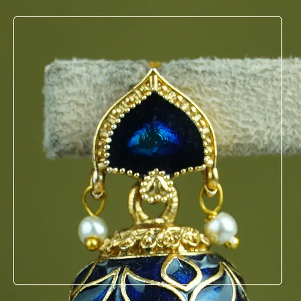 Jivika_Jhumka_|_Palakka_Design_Temple_Jewellery