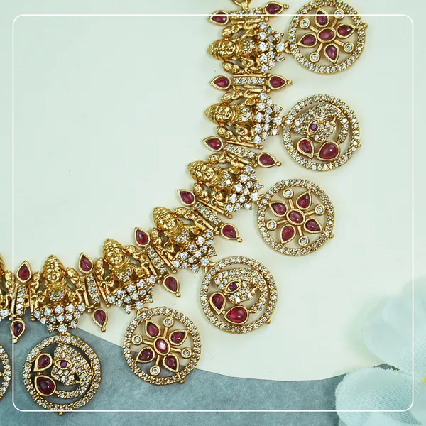 Bridal_Lakshmi_AD_Temple_Necklace_with_Coin_&_Elephant_Design_�_Premium_Brass_Heritage_Jewelry
