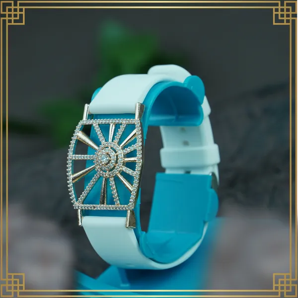 Sky_Blue_Wrist_Watch_Style_Rose_Gold_Plated_Bracelet_-_Perfect_Gift_For_Her