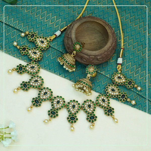 Multicolor_Alloy_Premium_Earring_&_Necklace_Set_|_South_Indian_Jewellery