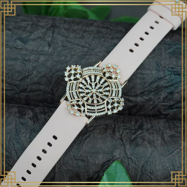 Pink_Wrist_Watch_Style_Rose_Gold_Plated_Bracelet_-_Perfect_Gift_For_Her