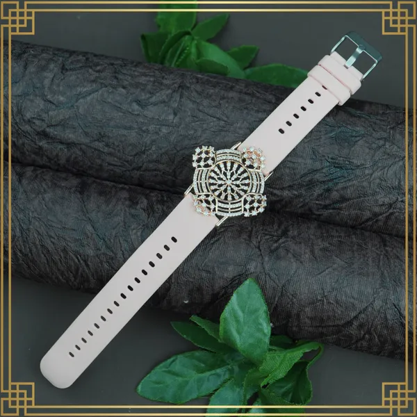 Pink_Wrist_Watch_Style_Rose_Gold_Plated_Bracelet_-_Perfect_Gift_For_Her