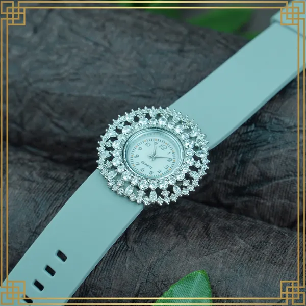 Blue_Women'S_Dial_Analog_Round_Watch
