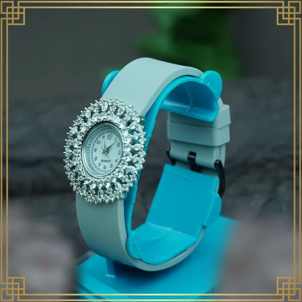 Blue_Women'S_Dial_Analog_Round_Watch