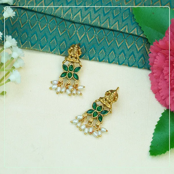 Multicolor_Alloy_Premium_Earring_&_Necklace_Set_|_South_Indian_Jewellery