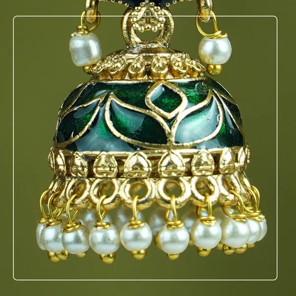 Jivika_Jhumka_|_Palakka_Design_Temple_Jewellery