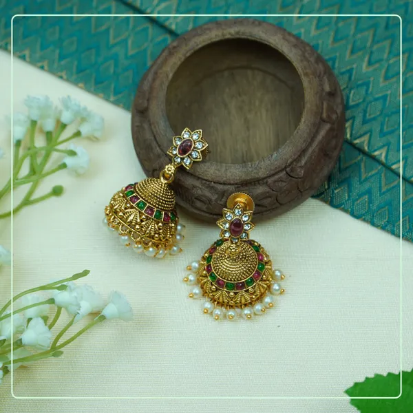Multicolor_Alloy_Premium_Earring_&_Necklace_Set_|_South_Indian_Jewellery