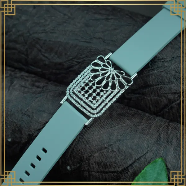 Blue_Wrist_Watch_Style_Rose_Gold_Plated_Bracelet_-_Perfect_Gift_For_Her