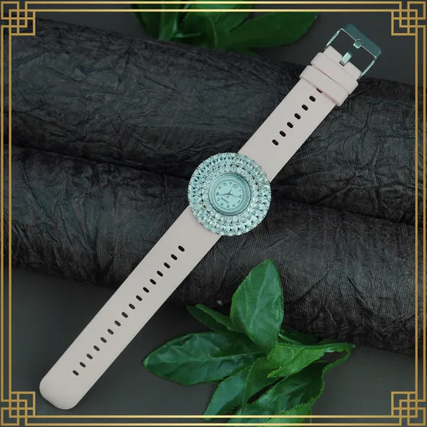 Pink_Women'S_Dial_Analog_Round_Watch