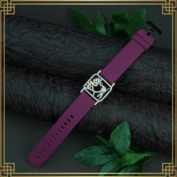 Red_Wrist_Watch_Style_Rose_Gold_Plated_Bracelet_-_Perfect_Gift_For_Her