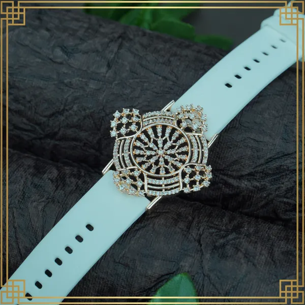 Sky_Blue_Wrist_Watch_Style_Rose_Gold_Plated_Bracelet_-_Perfect_Gift_For_Her