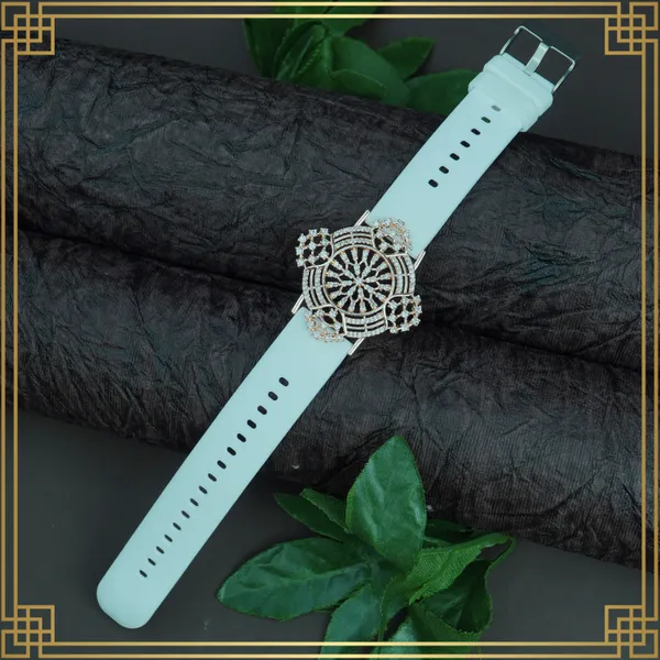 Sky_Blue_Wrist_Watch_Style_Rose_Gold_Plated_Bracelet_-_Perfect_Gift_For_Her