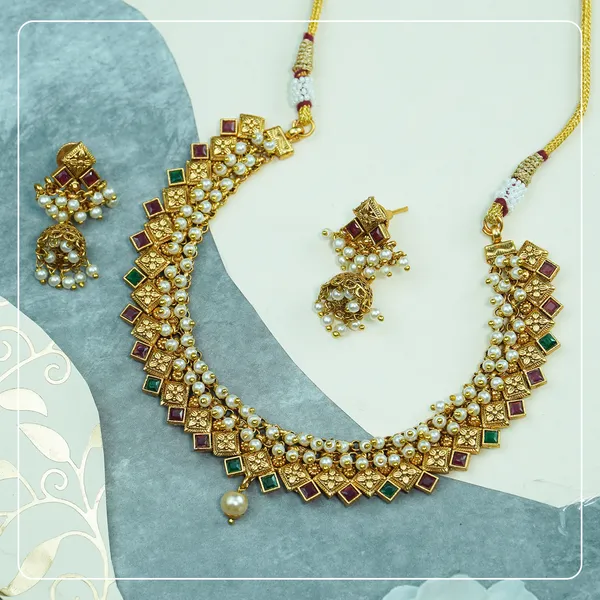 Premium_South_Indian_Necklace_&_Earring_Set_�_Ethnic_Elegance_by_PinakJewe