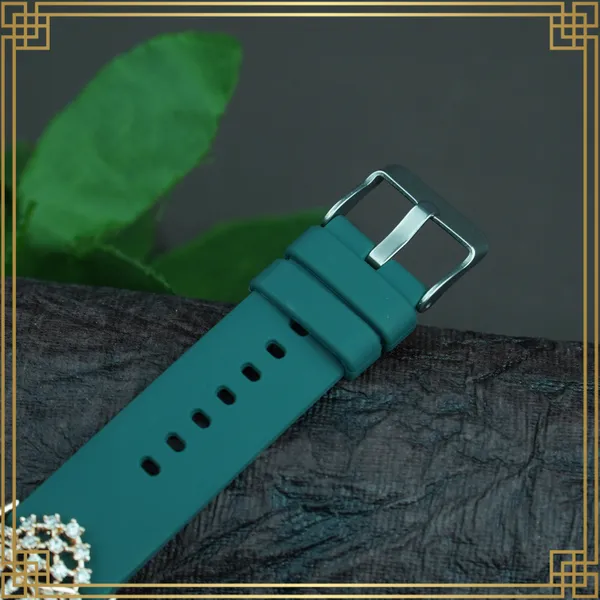 Green_Wrist_Watch_Style_Rose_Gold_Plated_Bracelet_-_Perfect_Gift_For_Her