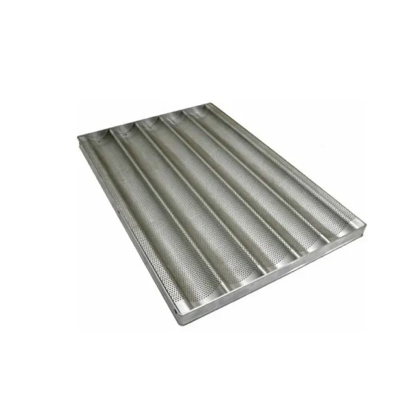 5_Slot_16_x_24_Inches_Non_Stick___Aluminum_Baguette_Tray_French_Loaf_Bread_Tray_for_Baking_Purposes_-5_Slot_Waves_Large_Tray_Size_16_X_24_Inches_Approx_with_Covered_Border