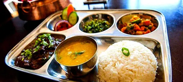 5_in1_Compartment_Divided_Plate_-_Bhojan_Thali_Steel_-_Mess_Tray_-_Dinner_Plate_Divided_Plate/Thali/Mess_Tray_Silver_(Pack_of_2)