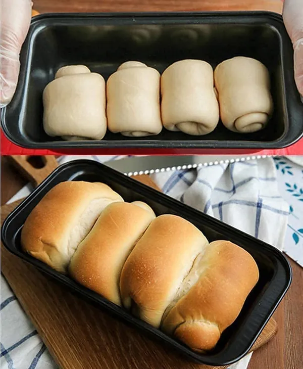 Cake_Making_Set_–_4_in_1_Combo_of_Round_Shape_Cake_Mould,_Bread_Loaf_Pan,_6_Slot_Muffin_Tray,_&_100_Pcs_Paper_Cake_Cup_Liners_I_Cake_Baking_and_Decoration_Tools_I_Microwave_or_Oven_Safe_–_Black