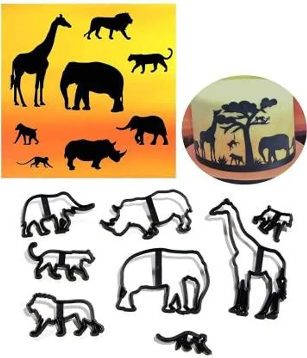 Jungle_Safari_Animals_Cake_Fondant_Cutters_Plastic_Cookie_Cutter_Mold_Animal_Shape_Gum_Paste_Kitchen_Tools_8_Pieces