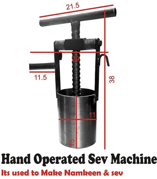 Namkeen_Iron_Commercial_Heavy_Machine_for_Sev_Machine,__3_Different_Jali_for_Making_Different_Types_of_Sevaiya,_Sev,__Silvery_Grey_etc