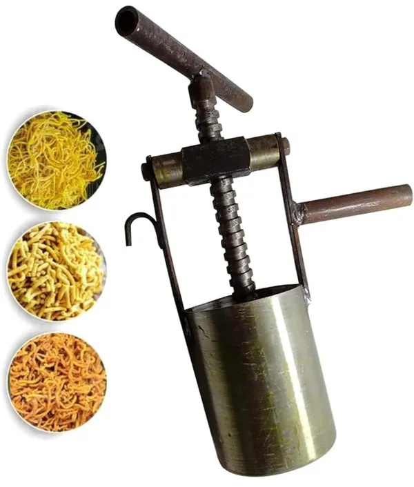 Namkeen_Iron_Commercial_Heavy_Machine_for_Sev_Machine,__3_Different_Jali_for_Making_Different_Types_of_Sevaiya,_Sev,__Silvery_Grey_etc