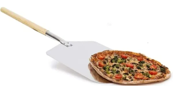 Prime_Bakers_and_Moulders_Aluminum_Pizza_Peel_Paddle_with_Wooden_Handle,_Square,_Medium_Size,_for_Kitchen,_Hand_Finished,_Professional