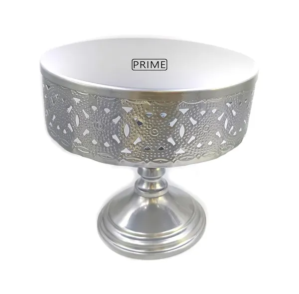 Prime_Bakers_and_Moulders_Decorative_Metal_Cake_and_Pizza_Display_Stand,_Handmade_(Silver)