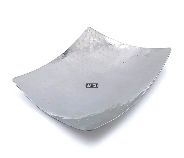 Prime_Bakers_and_Moulders_Stainless_Steel_Square_Hammered_Finish_Deep_Platter_Ideal_Tray_for_Serving_
