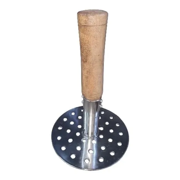 Prime_Bakers_and_Moulders_Stainless_Steel_Vegetable_Masher,_Wooden_Handle,_Heavy_Duty_Kitchen_Tool_for_Potato,_Pav_Bhaji