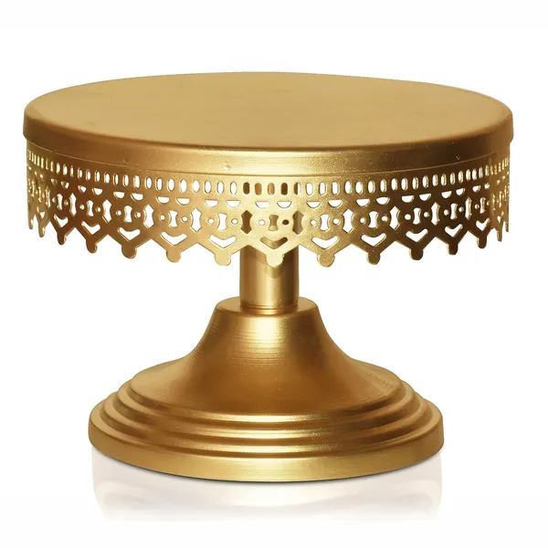 Gold_Round_Shape_Cake_Stand/Iron_Cake_Stand/Metal_Cake_Stand
