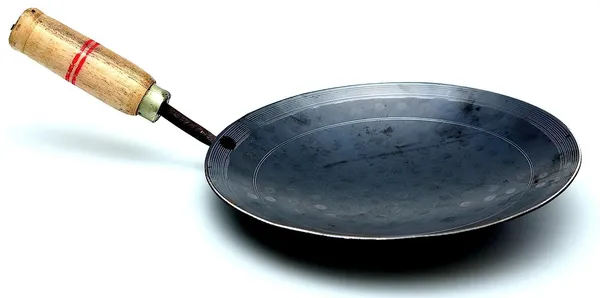 _Iron_Tawa,_Original_Handmade_Loha_Iron_Lokhand_Roti/Chapati_Tawa_with_Wooden_Handle