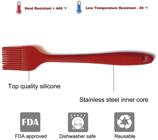 Silicone_Non-Stick_Heat_Resistant_Kitchen_Utensil|_Spatula_Big_27cm+Silicone_Basting_Brush_21cm|Pack_of_2|