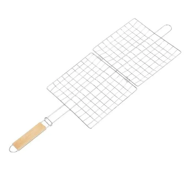Square_BBQ_Small_Stainless_Steel_With_Wooden_Handle_Paneer_Tandoor_Barbeque_Grill_Net_Basket_for_Fish_Vegetables_Steak_Clip_Fish_Grill_Papad_Chapati,_Toast,_Baigan_Bharta_and_More