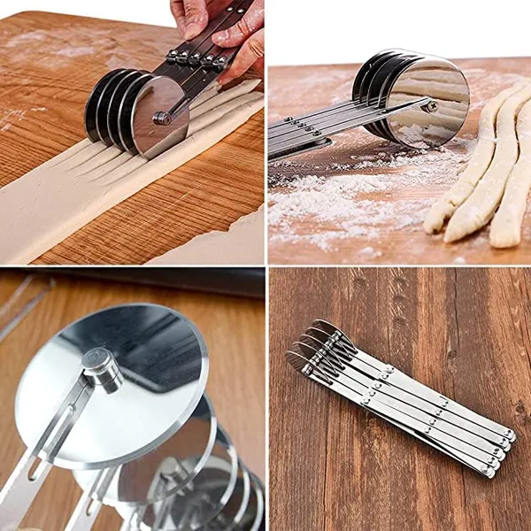 Stainless_Steel_5-Wheel_expandable_Dough_Cutter_Tool_Pasta/Kaju_Katli/Pastry_Sheets/Samosa_Patti_Cutter