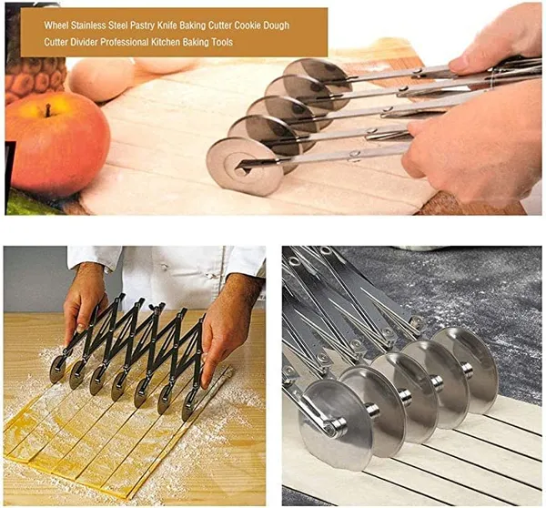 Stainless_Steel_5-Wheel_expandable_Dough_Cutter_Tool_Pasta/Kaju_Katli/Pastry_Sheets/Samosa_Patti_Cutter