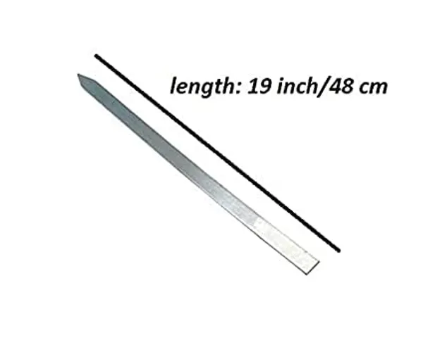 Stainless_Steel_Skewers_for_Kabab,_Chicken,_Paneer_Tikka_-_Set_of_4_Flat_Skewer_Sticks_for_Barbeque