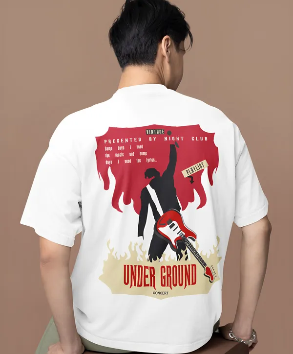 TOFFTEES_Premium_French_Terry_Fabric__(220_GSM)_White_Oversized_Underground_Half_Sleeves_T-shirt